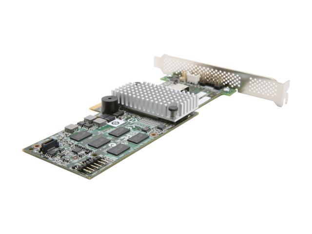 Intel RAID SAS/SATA 4 internal port w/ 512MB cache memory PCI-E 2.0 x8 ...