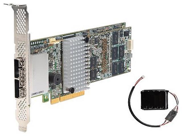 Intel RS25SB008 PCI-Express 3.0 x8 Low Profile Ready SATA / SAS RAID Controller Card
