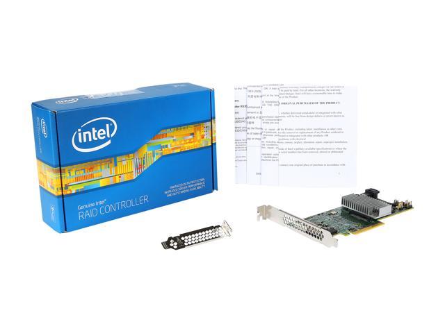 Intel Rs3dc040 Pci Express 30 X8 Sata Sas Controller Card Neweggca