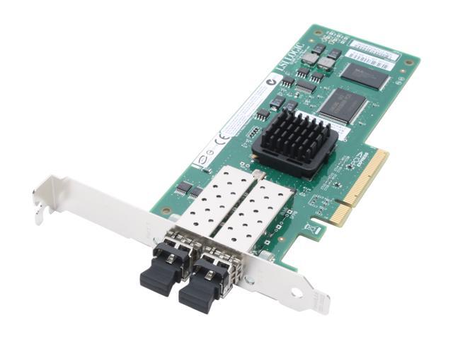 LSI LSI00147 PCI Express x8 lanes LSI7204EP-LC KIT 4G Fibre 2Ch Opt ...