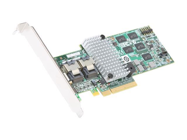 LSI MegaRAID SATA / SAS 9260-8i 6Gb/s PCI-Express 2.0 w/ 512MB Onboard Memory RAID Controller Card, Kit--Avago Technologies