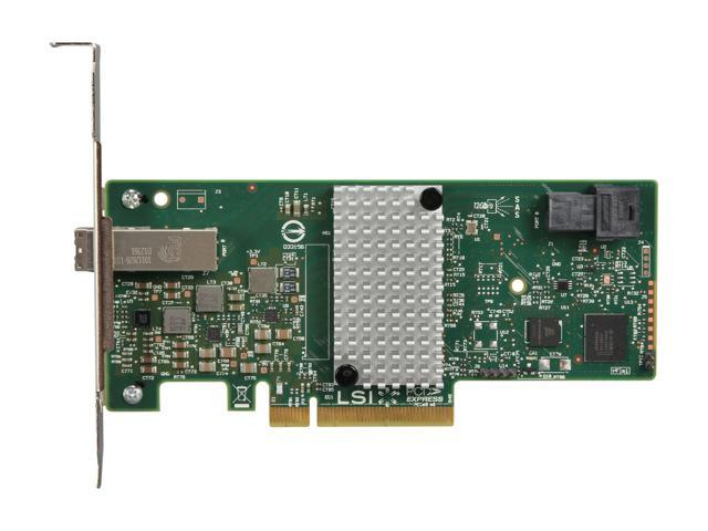 LSI 9300-4i4e PCI-Express 3.0 SATA / SAS 4-Port Int, 4-Port Ext SAS3 12Gb/s  HBA - Single--Avago Technologies