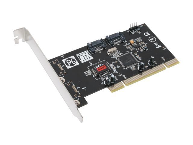 SYBA SY-SA1622-2R PCI SATA Raid Card