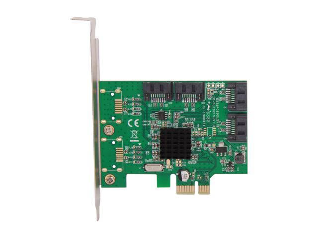 rotation Forbedre Forladt IOCrest SI-PEX40064 PCI-Express 2.0 Low Profile Ready SATA III (6.0 Gb/s)  Controller Card Controllers / RAID Cards - Newegg.com