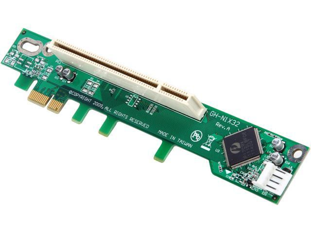 StarTech PEX1PCI1R PCI Express to PCI Riser Card x1 for Intel 1U IPC Server