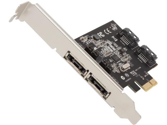 Ubit Pcie to 2 SATA 3.0 Card up to 6Gbps PCI-E to Dual SATA Controller Card with Full&Low Profile Bracket