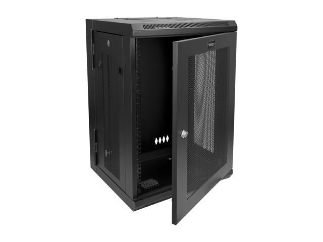 StarTech RK12WALHM Wall Mount Server Rack Cabinet - 12U Rack - 17" Deep ...