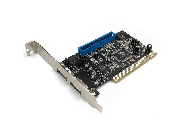 Rosewill RC-212 VIA PCI SATA 1.5G / IDE ATA 133 Controller Card / Supports Raid 0, 1, 0+1, JBOD, non-RAID mode