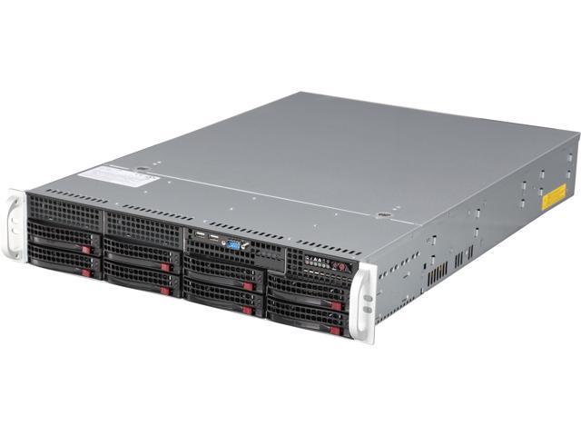 SUPERMICRO SYS-6028R-TR 2U Rackmount Server Barebone Dual Socket R3 (LGA 2011) Intel C612 DDR4 2400 / 2133 / 1866 / 1600 MHz