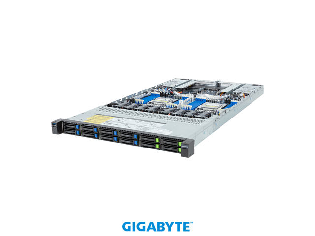 GIGABYTE R183-Z94-AAD2 Rack Server - AMD EPYC™ 9004 - 1U DP 12-Bay Gen5 ...