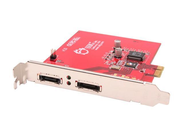 SIIG SC-SAE412-S1 PCI Express x1 SATA II (3.0Gb/s) Controller Card
