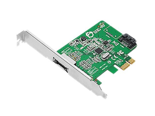 SIIG SC-SA0N11-S1 PCI-Express 2.0 Low Profile Ready SATA III (6.0Gb/s) 2-Port Host Adapter