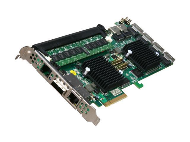 areca ARC-1880ix-24-4G-NC PCI-Express 2.0 x8 SATA / SAS Controller Card with 4GB ECC Cache (No Cable)