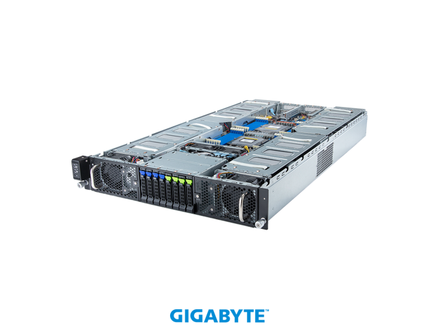 GIGABYTE G293-Z42 HPC/AI Server Barebone - AMD EPYC™ 9004 - 2U DP 8 x ...