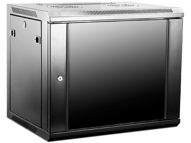 Istarusa Wm945b 9u Black Server Racks Cabinets Newegg Com Istarusa Wm945b 9u 450mm Depth Wallmount Server Cabinet
