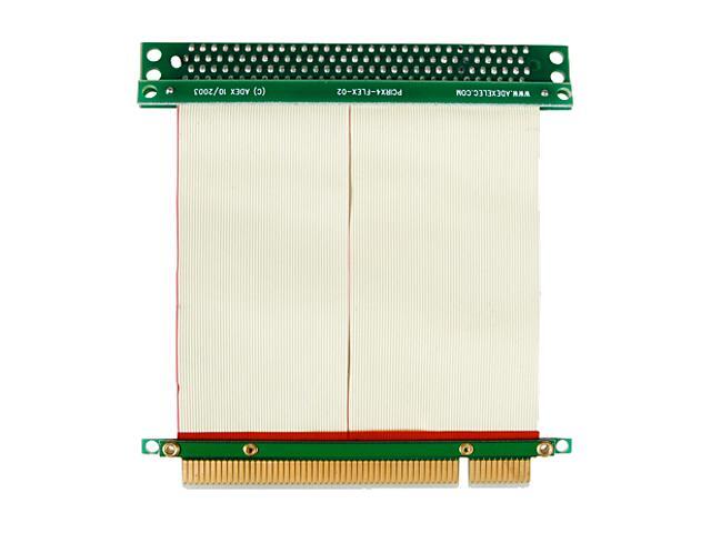 iStarUSA DD-711R-C5-02 PCI to PCI Reversed Riser Card with 5cm Ribbon ...