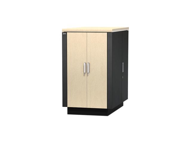 APC NetShelter CX 24U Secure Soundproof Server Room in a Box Enclosure