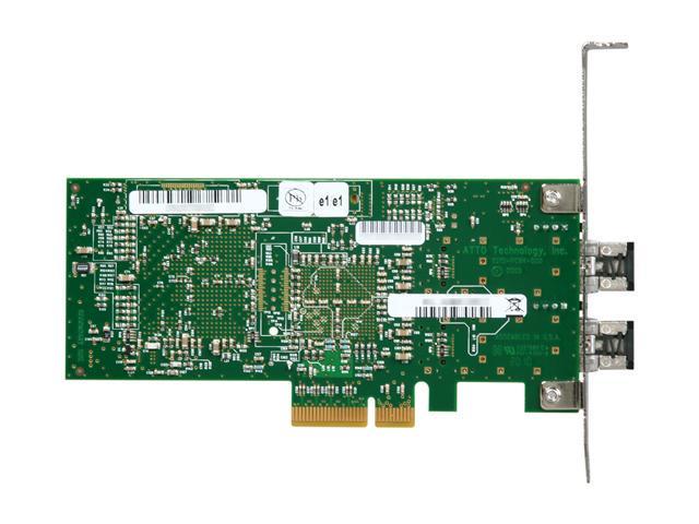 ATTO CTFC-42ES-0R0 PCI Express x4 Fibre Channel Dual-Channel 4Gb/s