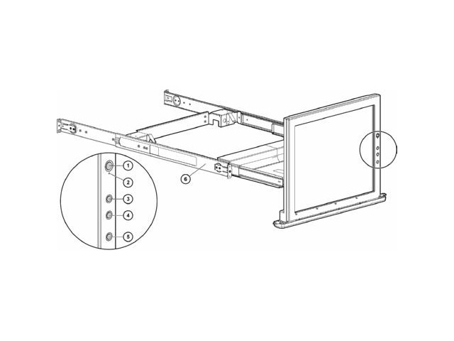 HP 348373-B21 TFT7210R 17 inch Rack-mount Flat Panel Monitor - Newegg.com
