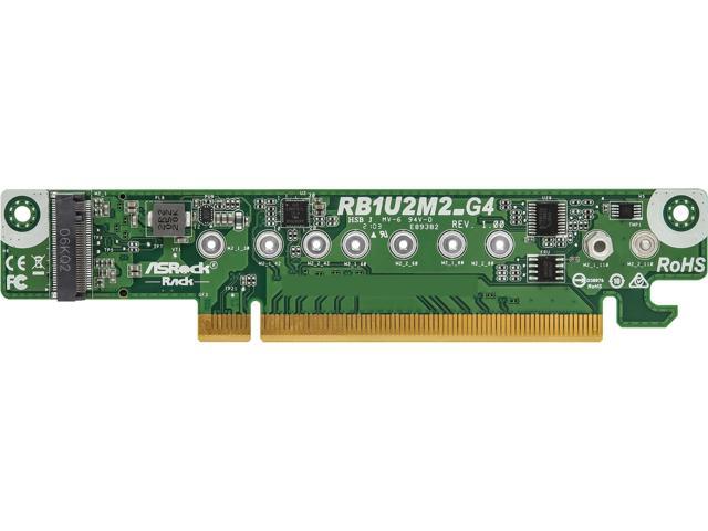 ASRock Rack RB1U2M2_G4 Server Riser Card - Newegg.com