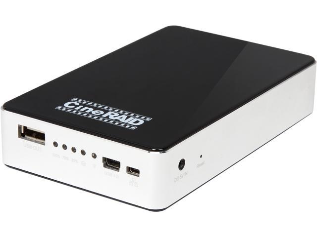 CineRaid CR-H125 external WiFi & USB 3.0 Hard Drive Enclosure