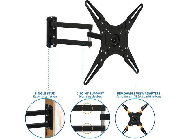 Relaunch Universal TV wall mounting bracket design fits most of 23-55 LCD/LED/Plasma TVs