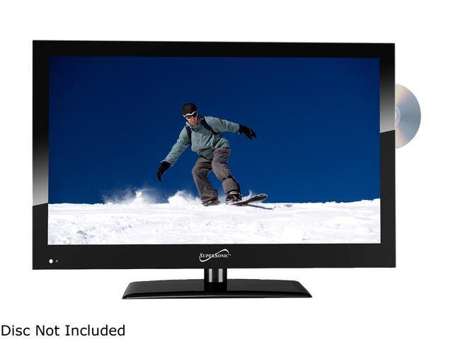 Supersonic 19-Inch 1080p LED Widescreen HDTV w// Remote AC//DC Compatible HDMI