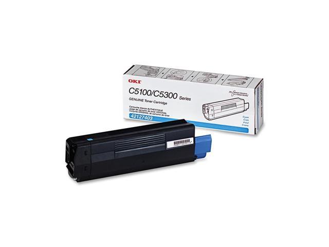 Oki Data High Yield Toner Cartridge Cyan Newegg Com