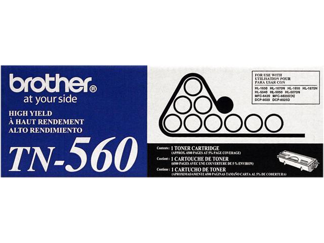 Brother TN560 High Yield Toner Cartridge - Black