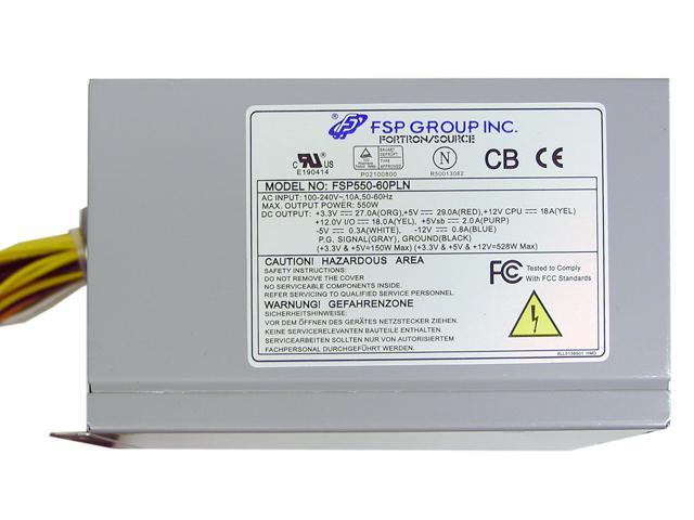 FSP Group FSP550-60PLN 550 W Power Supply - Newegg.ca