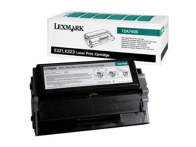 Lexmark 12A7405 High Yield Return Program Toner Cartridge - Black