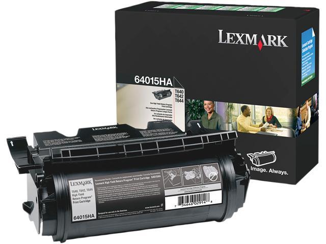 Lexmark 64015HA High Yield Return Program Toner Cartridge - Black
