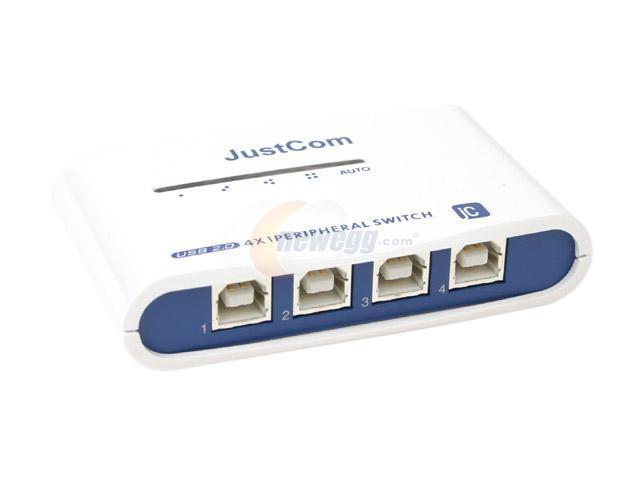 JustCom JC-401ASU 4-Port USB2.0 Hub - Newegg.com