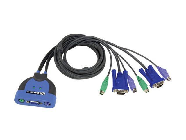 Open Box: LINKSYS KVM2KIT Integrated KVM Switch - Newegg.com