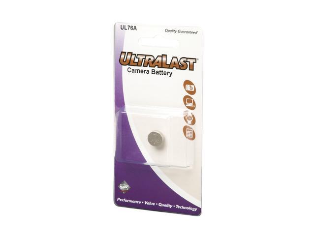 ULTRALAST UL76A 1-pack A76, LR44 Alkaline Coin Cell Batteries