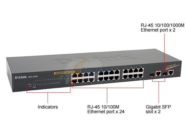 Open Box: D-Link DES-1226G Web Smart Switch - Newegg.com