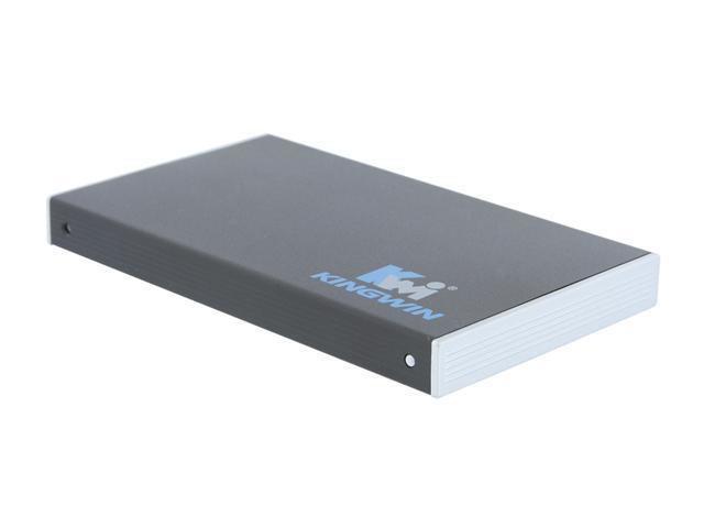 KINGWIN KH-201U-BK Aluminum alloy 2.5" Black SATA USB 2.0 External Enclosure