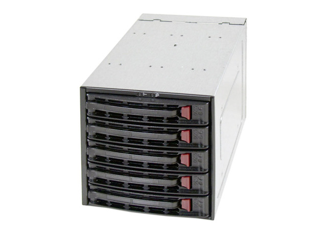 Open Box: SUPERMICRO CSE-M35SB 5 Bay SCSI HDD (Black) Enclosure ...