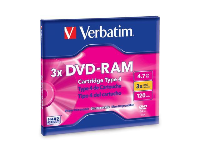 Verbatim 4.7GB 3X DVD-RAM Disc Model 95002