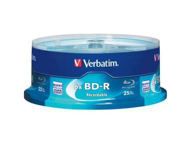Verbatim 25GB 6X BD-R 25 Packs Spindle Disc Model 97457