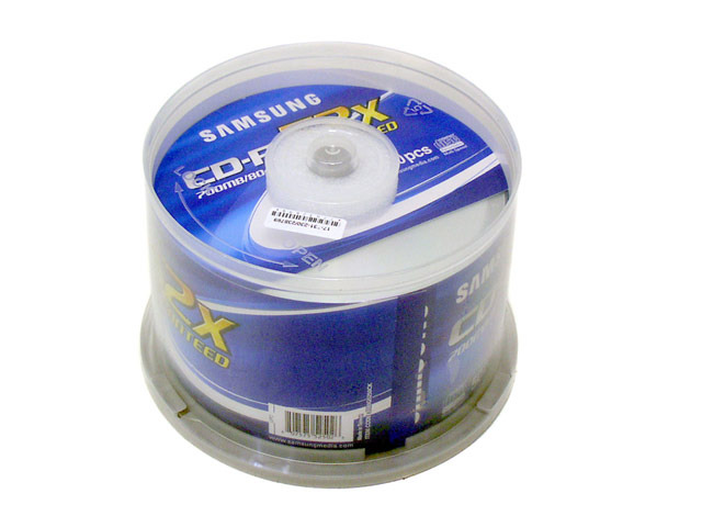 SAMSUNG 700MB 52X CD-R 50 Packs Disc Model R80G5250CK - Newegg.com