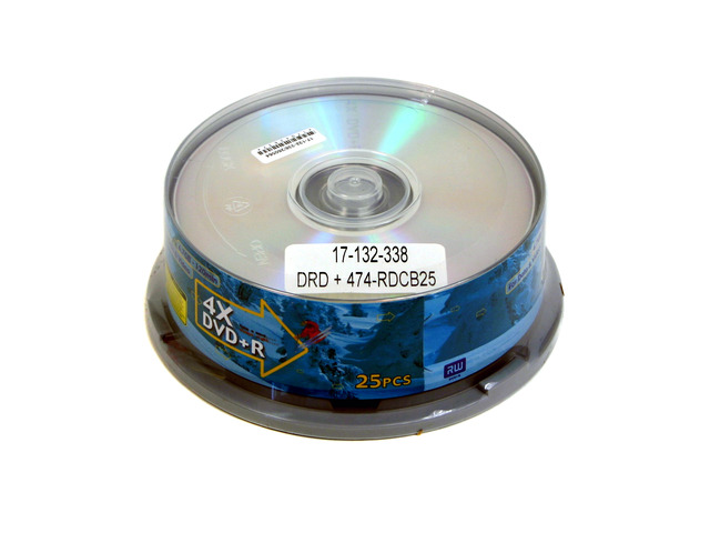 RiDATA 4.7GB 4X DVD+R 25 Packs Disc Model DRD+474-RDCB25 - Newegg.com
