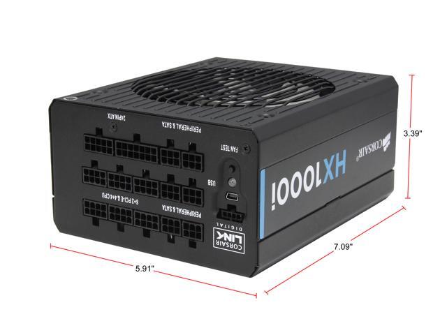 CORSAIR HXi Series HX1000i 1000W 80 PLUS PLATINUM Haswell Ready Full Modular ATX