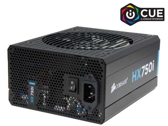 CORSAIR HXi Series HX750i 750W 80 PLUS PLATINUM Haswell Ready Full Modular ATX12V & EPS12V SLI and Crossfire Ready Power Supply with C-Link Monitoring and Control