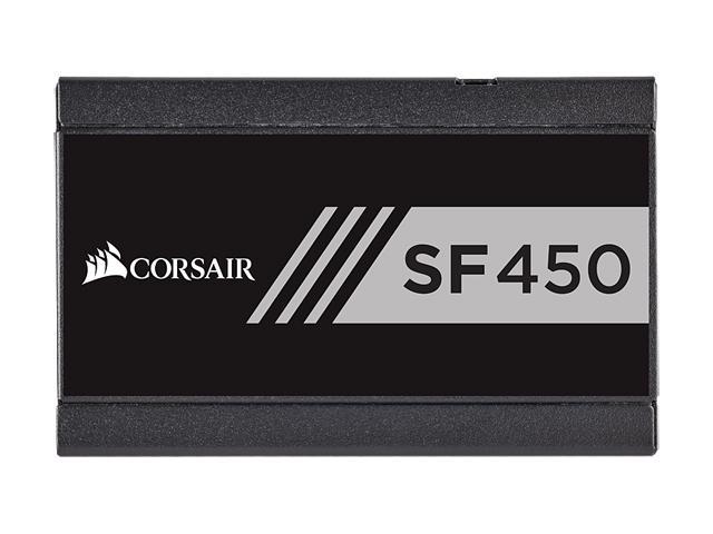 80+ Platinum Certified SF450 Corsair SF Series SFX 450 Watt Fully Modular Power Supply Renewed