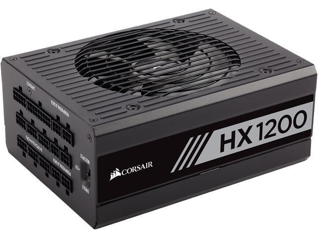 CORSAIR HX Series HX1200 CP-9020140-NA 1200W ATX12V v2.4 / EPS12V 2.92 80 PLUS PLATINUM Certified Full Modular Power Supply
