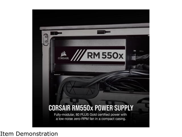 Corsair Rmx Series Rm550x Full Modular Power Supply Newegg Com