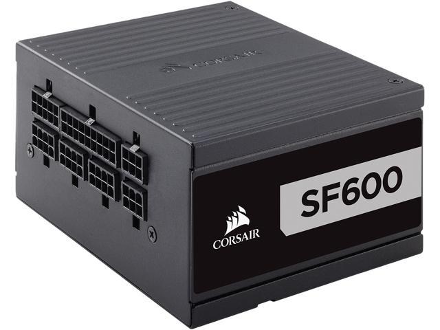CORSAIR SF Series SF600 CP-9020182-NA 600 W SFX 80 PLUS PLATINUM Certified Full Modular Power Supply