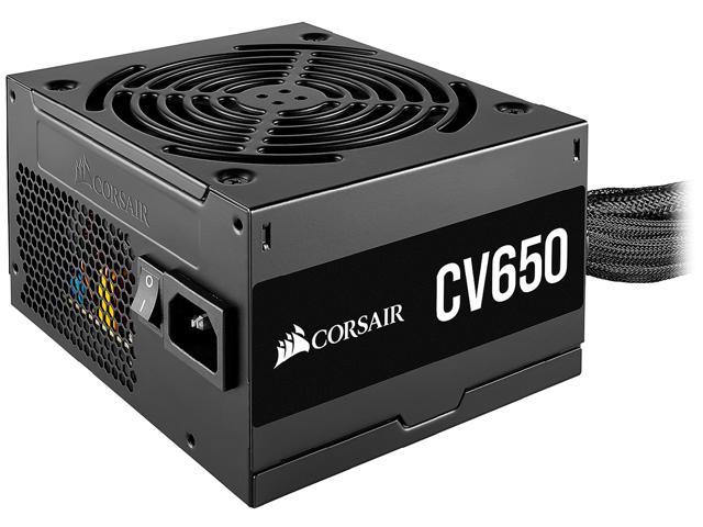 CORSAIR CV Series CV650 CP-9020211-NA 650 W ATX12V 80 PLUS BRONZE Certified Non-Modular Power Supply