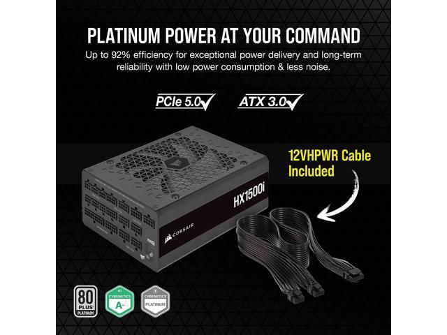 CORSAIR HX1500i Fully Modular Ultra-Low Noise ATX Power Supply